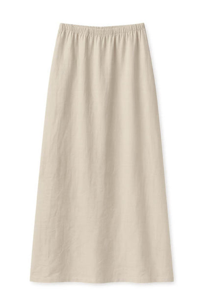 2501 Linen Maxi Skirt