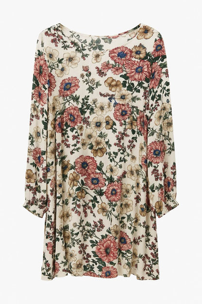 2502 Print Viscose Dress