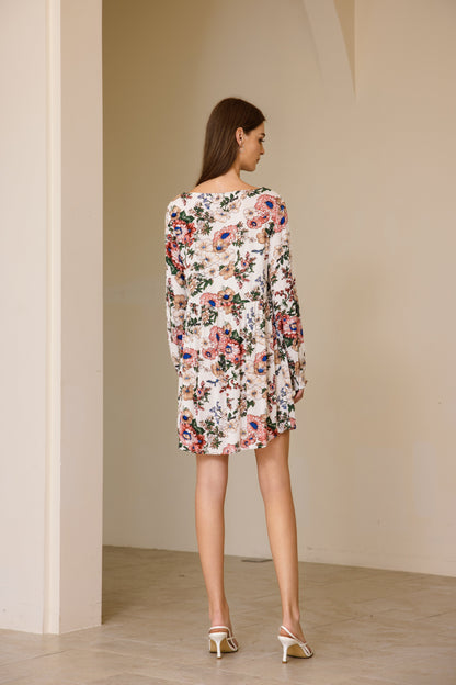 2502 Print Viscose Dress