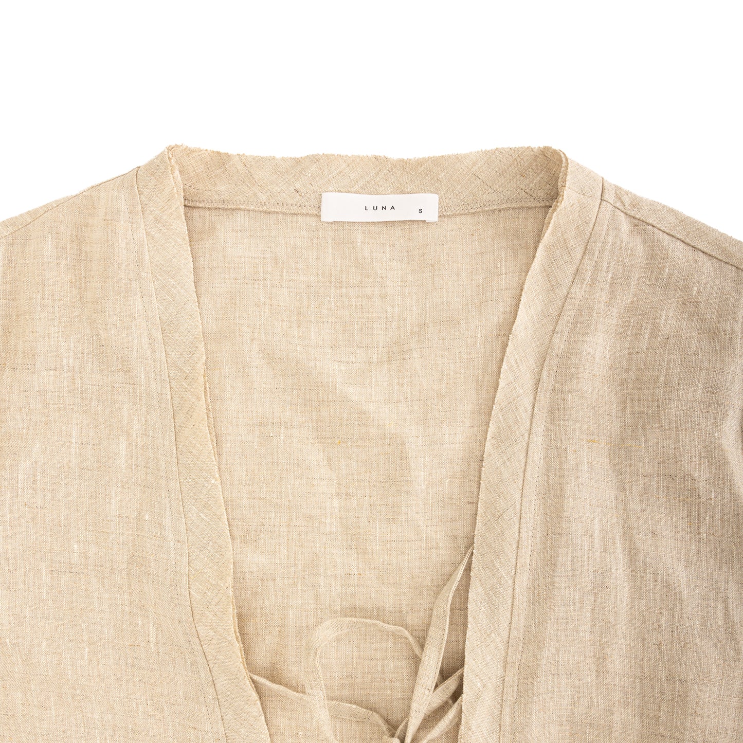 25114 Linen Cardigan Long