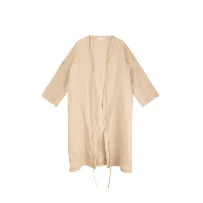 25114 Linen Cardigan Long