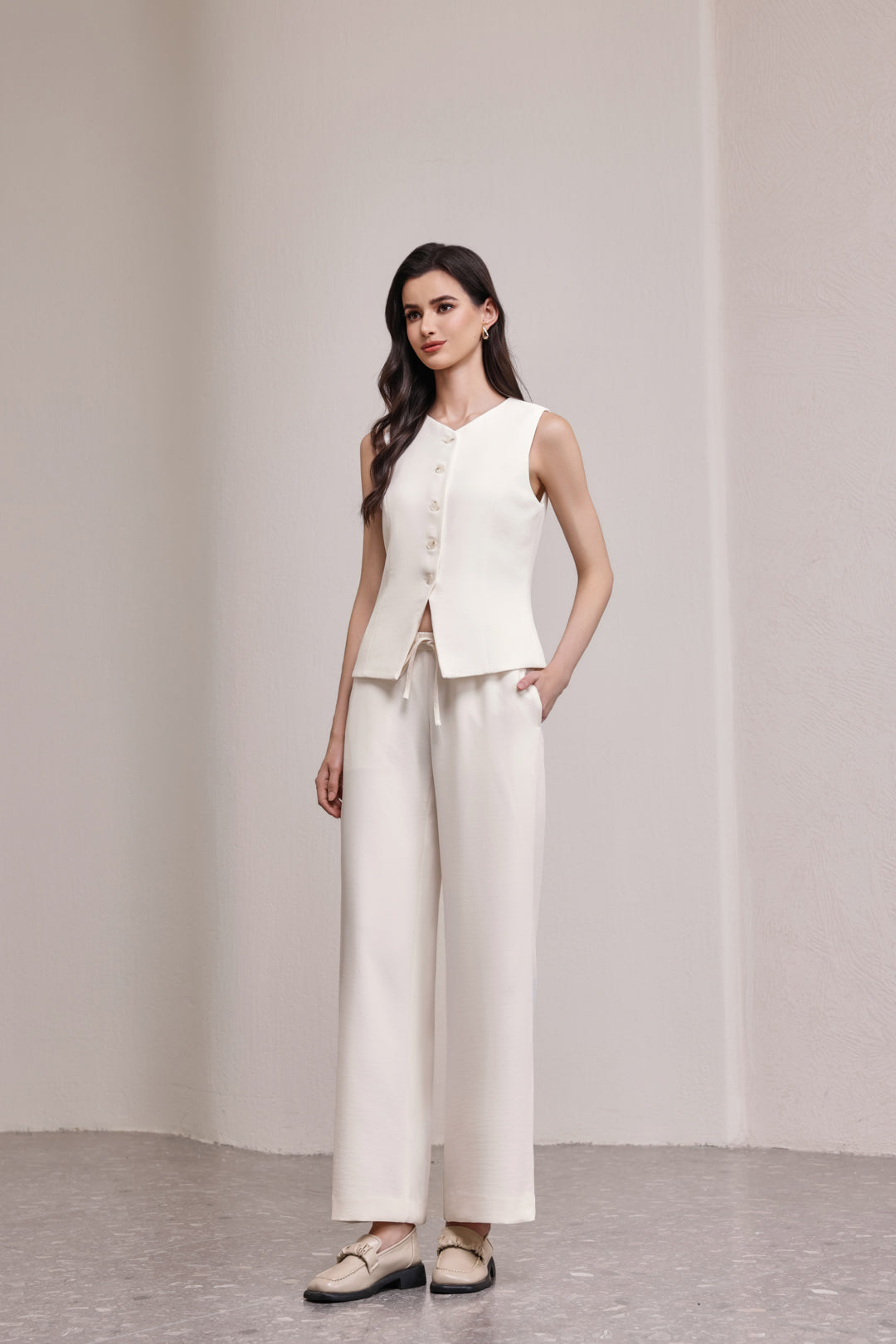 25114V Office Lady Vest