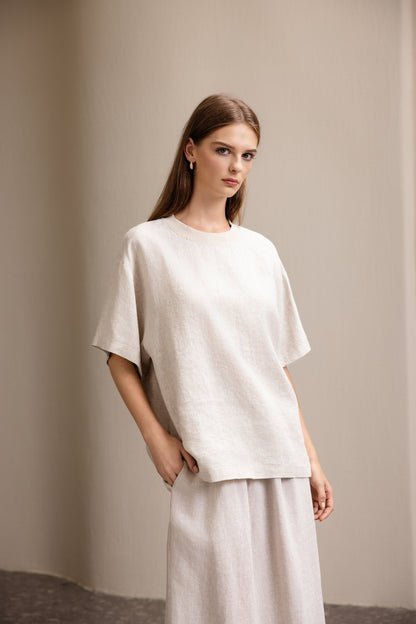 25121 Linen T-Shirt