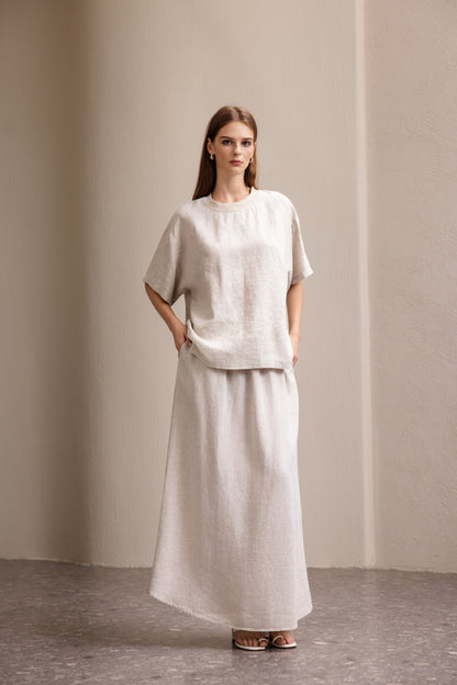 25121 Linen T-Shirt