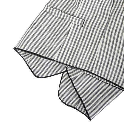 25123 Linen Vest - Set