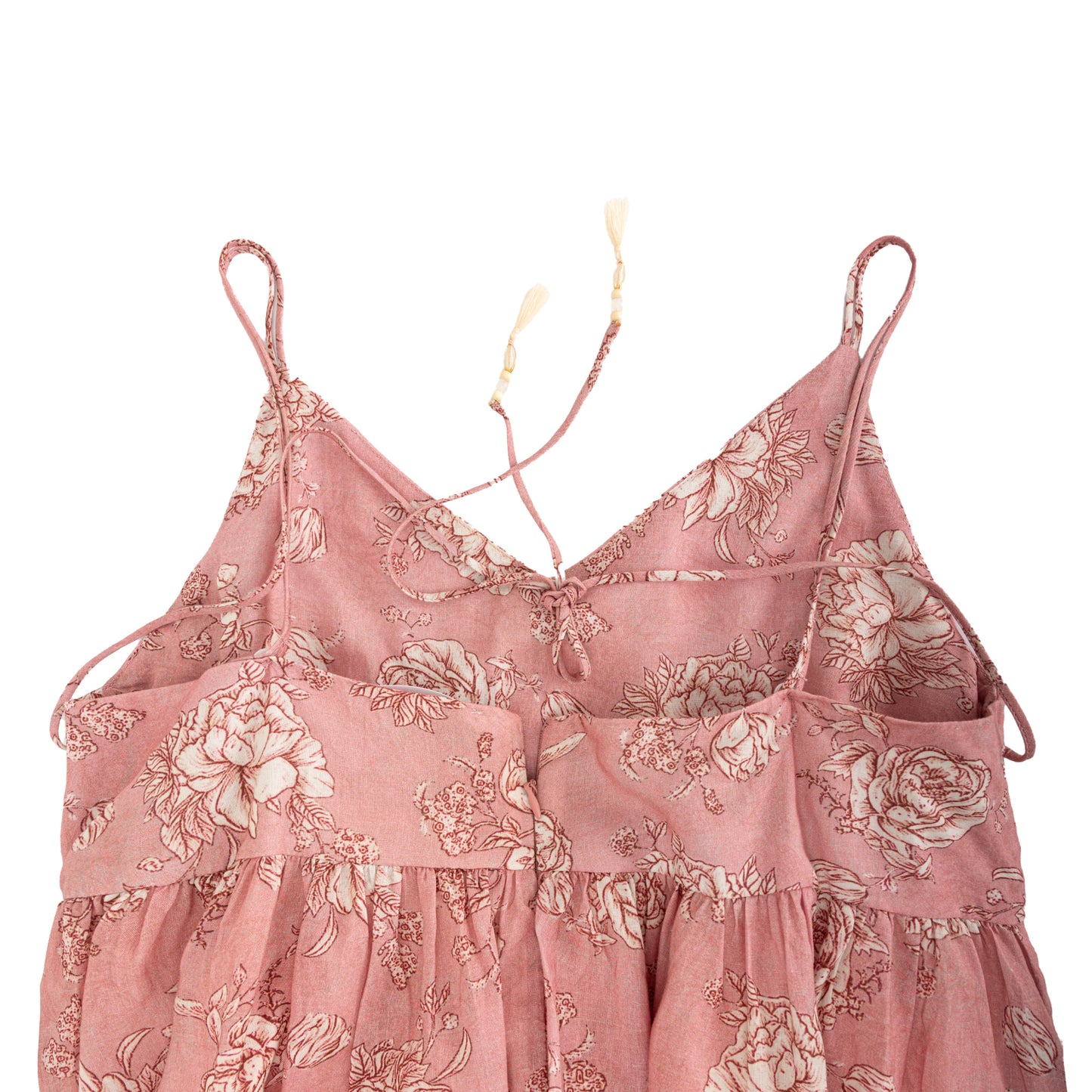 25142 Floral Linen Dress