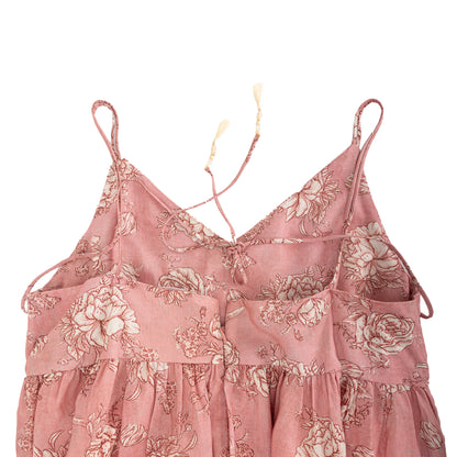 25142 Floral Linen Dress