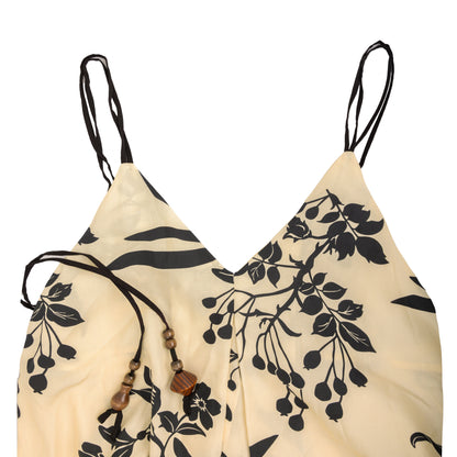 25166 Print Linen Dress