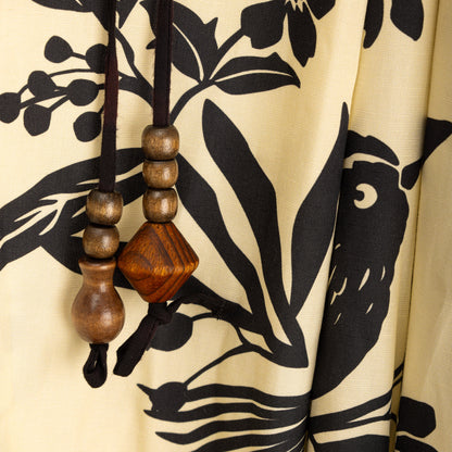 25166 Print Linen Dress