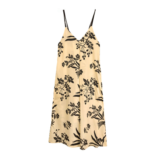 25166 Print Linen Dress