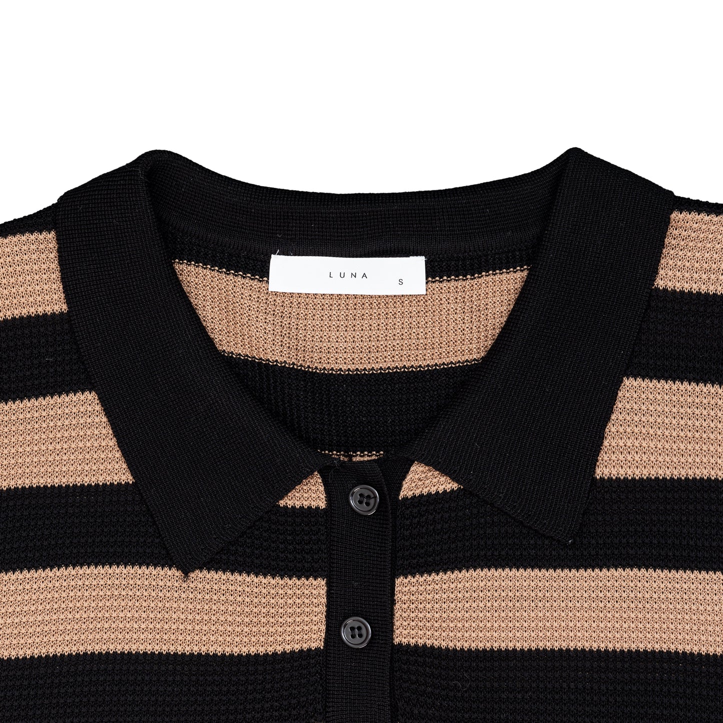 25186 Sweater Vest Top Striped