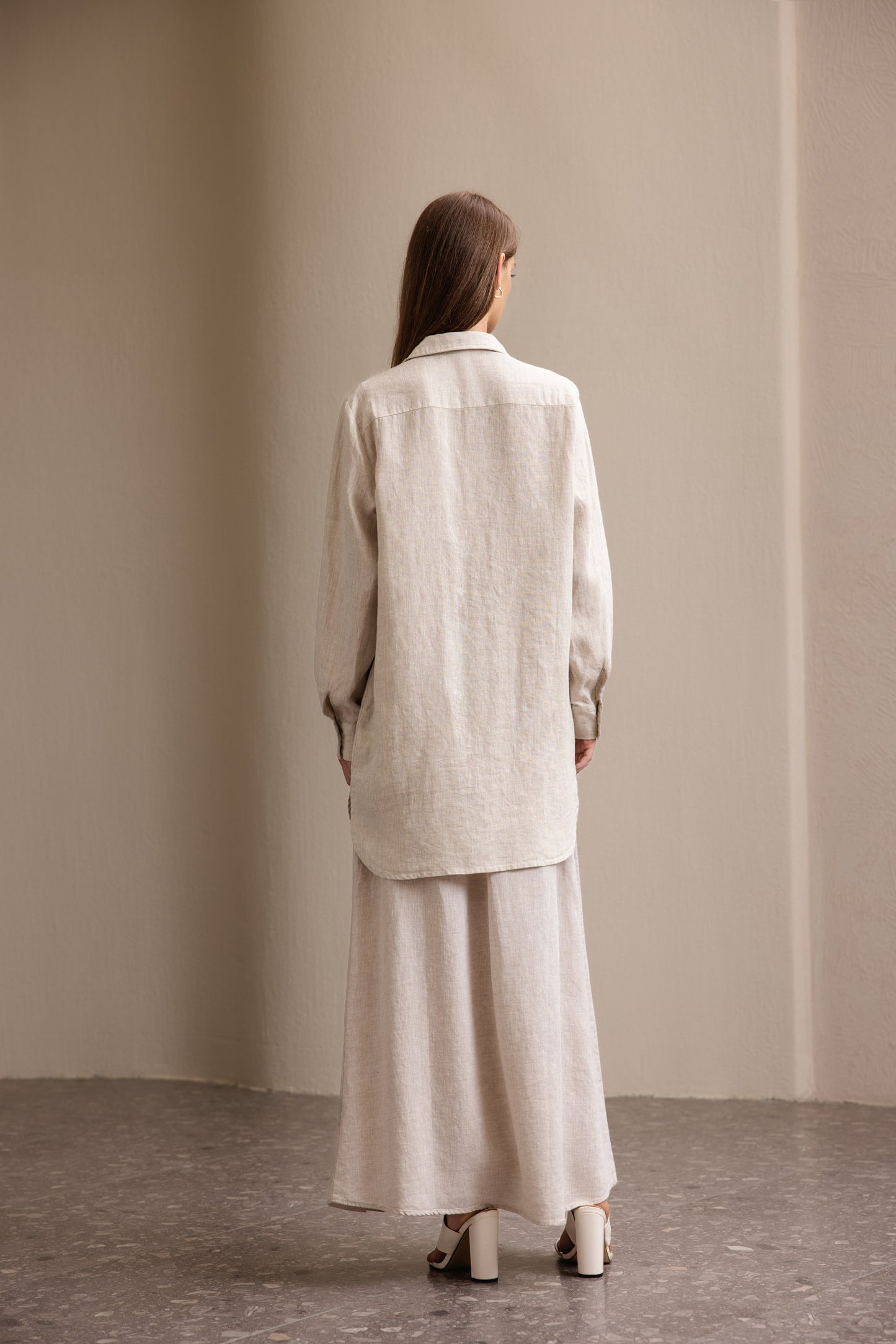 25194 Linen Shirt Long