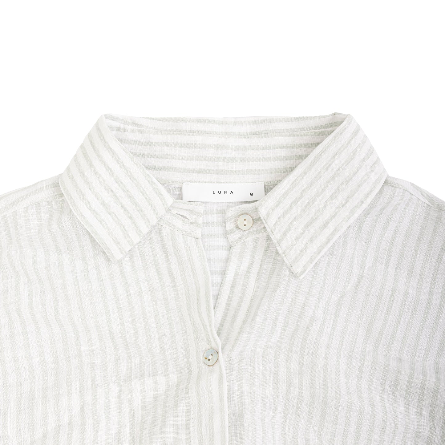 25200 Linen Long Shirt Dress