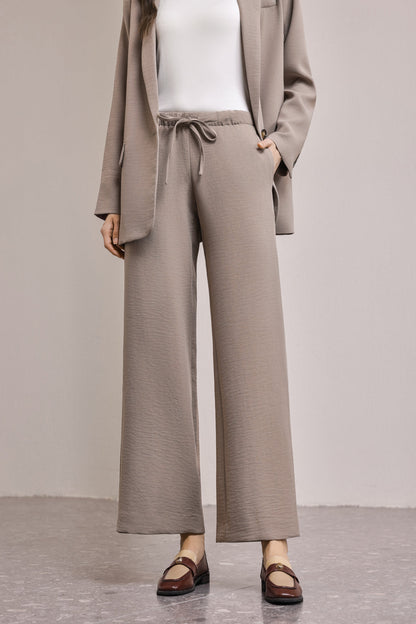 25203 Office Lady Pant With Elastic band
