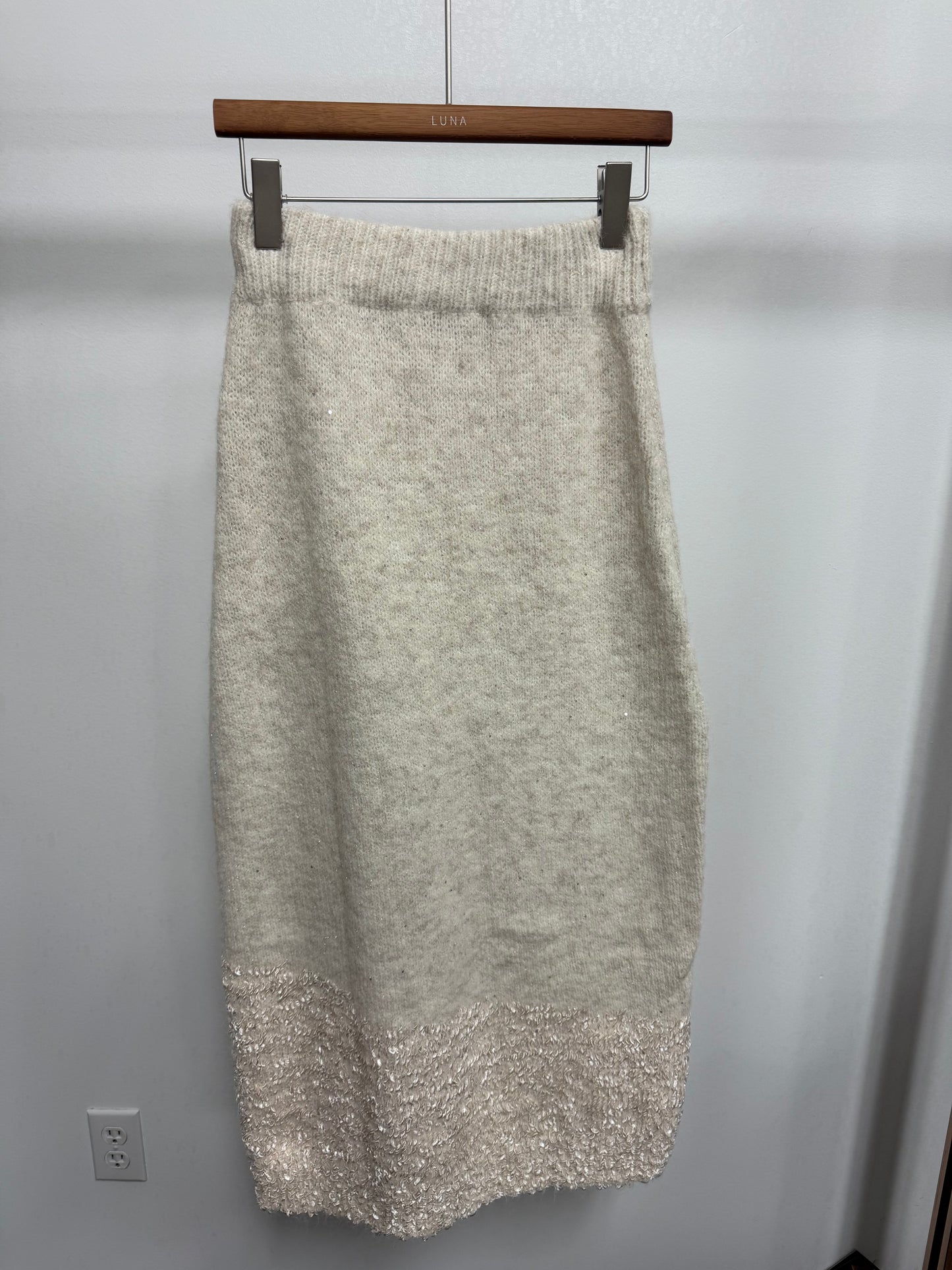 2606 Bling Bling Sweater Midi Skirt