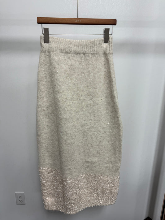 2606 Bling Bling Sweater Midi Skirt
