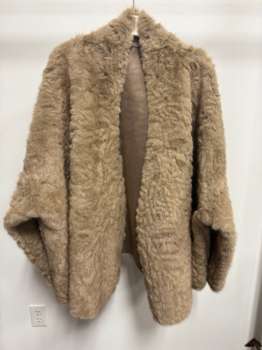 26102 Faux-Fur Cardigan