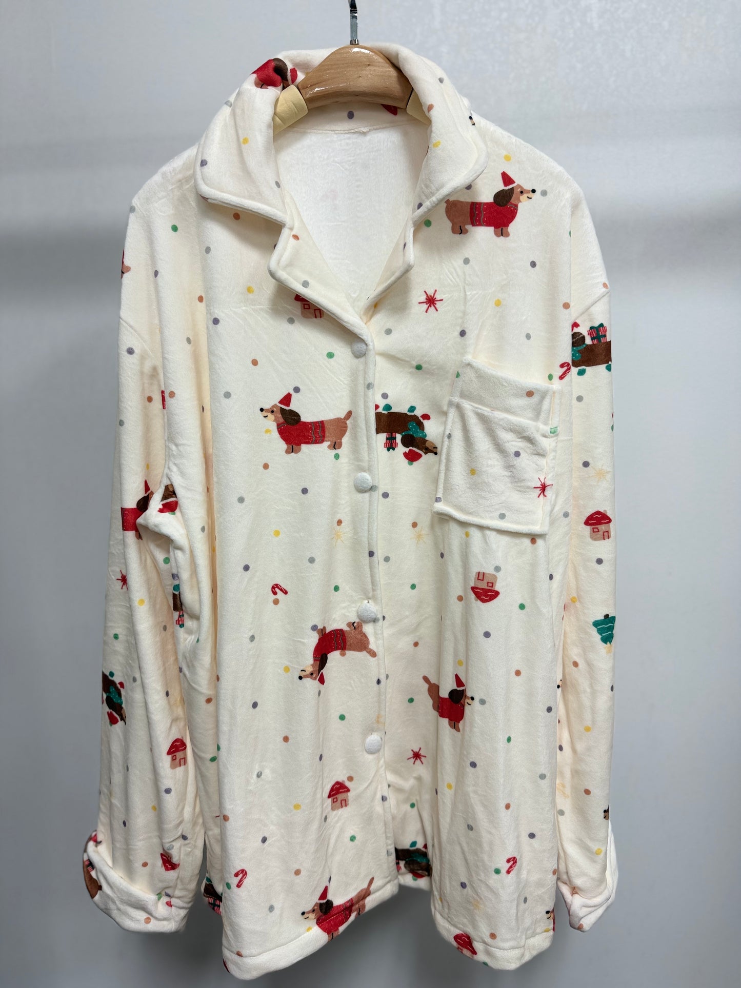 26136T Floral Print Loungewear Set Top