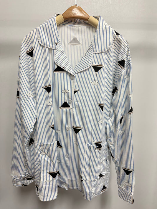 26141T Cocktail Party Loungewear Set Top