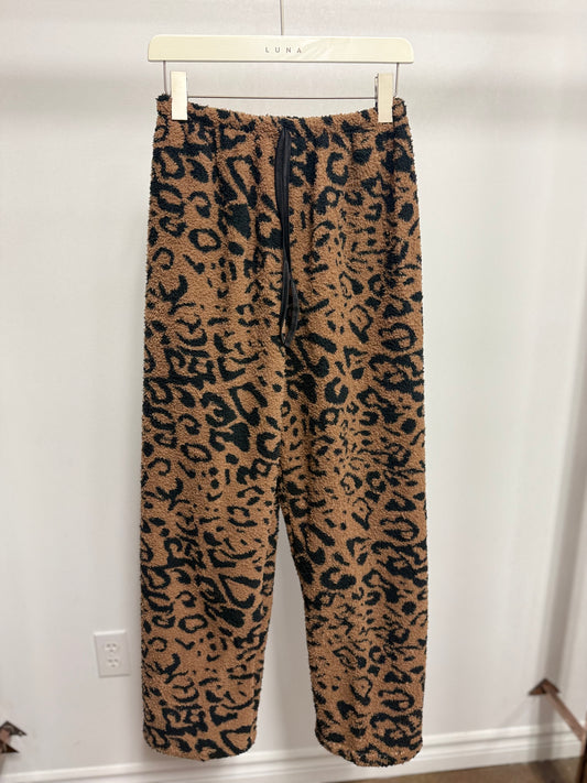 26145B Animal Print Loungewear Set Bottom