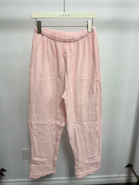 26147B All About Pink Loungewear Set Bottom