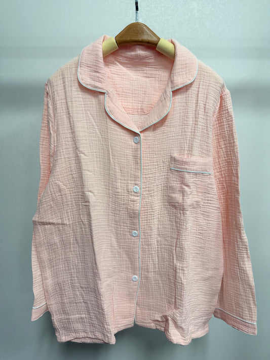 26147T All About Pink Loungewear Set Top