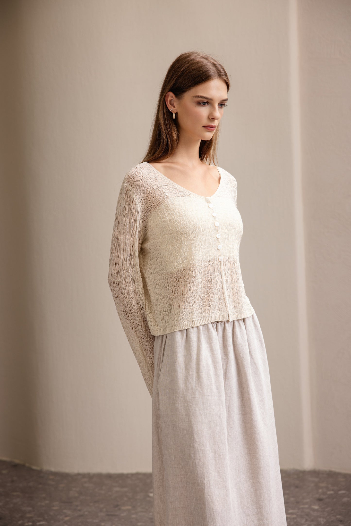Linen Cardigan 25