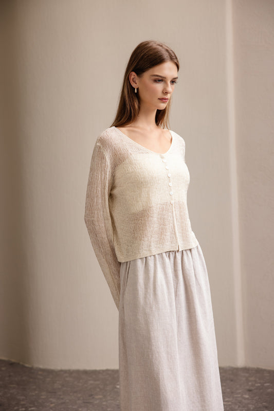 Linen Cardigan 25