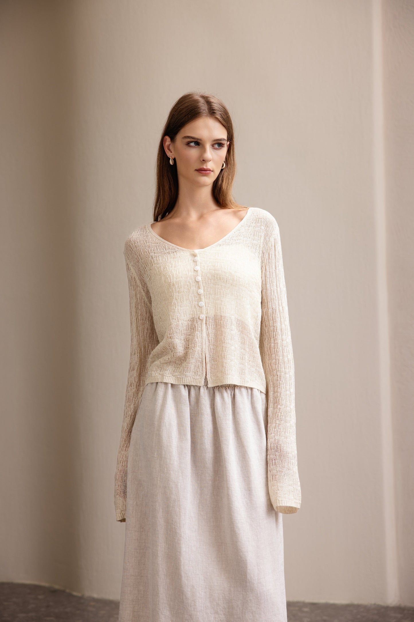 Linen Cardigan 25