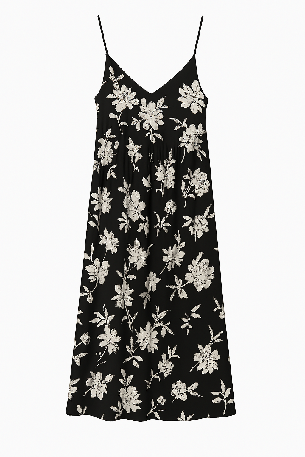 25155 Floral Midi Dress