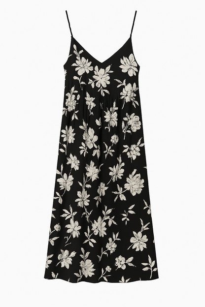 25155 Floral Midi Dress