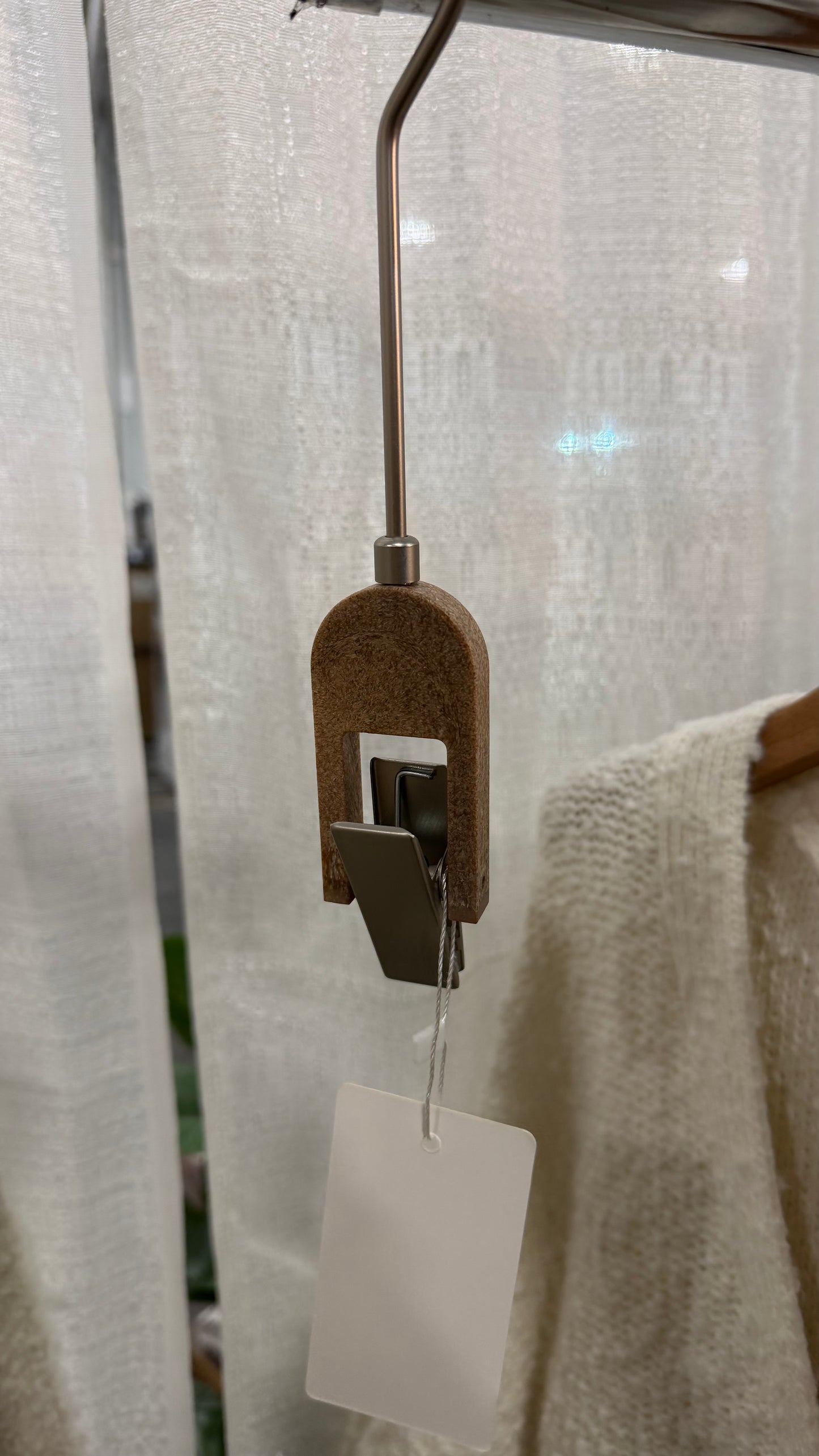 26229 Clothes Clip Hanger Wooden Texuture